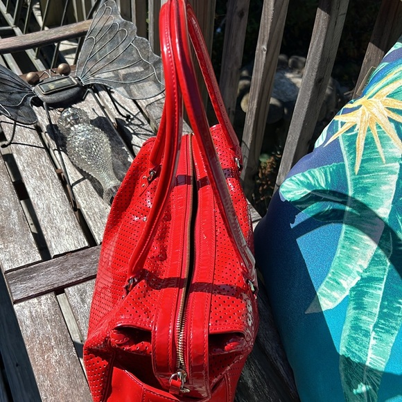 Kate Spade red satchel - Picture 5 of 17